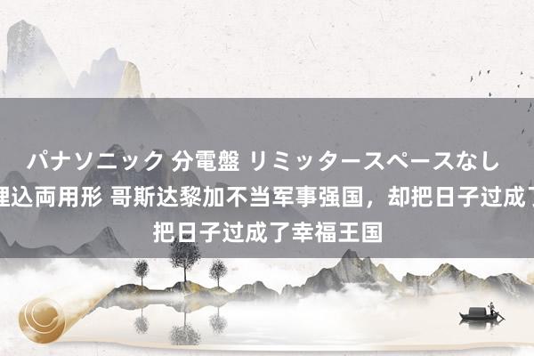 パナソニック 分電盤 リミッタースペースなし 露出・半埋込両用形 哥斯达黎加不当军事强国，却把日子过成了幸福王国